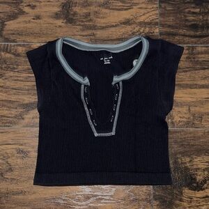 Urban Outfitters Out From Under Go For Gold seamless top